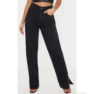 New with tags straight leg jeans/ High Waisted